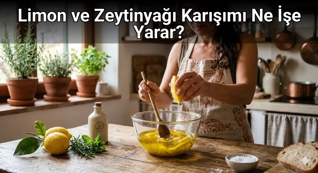 Limon ve Zeytinyağı Karışımı Ne İşe Yarar?